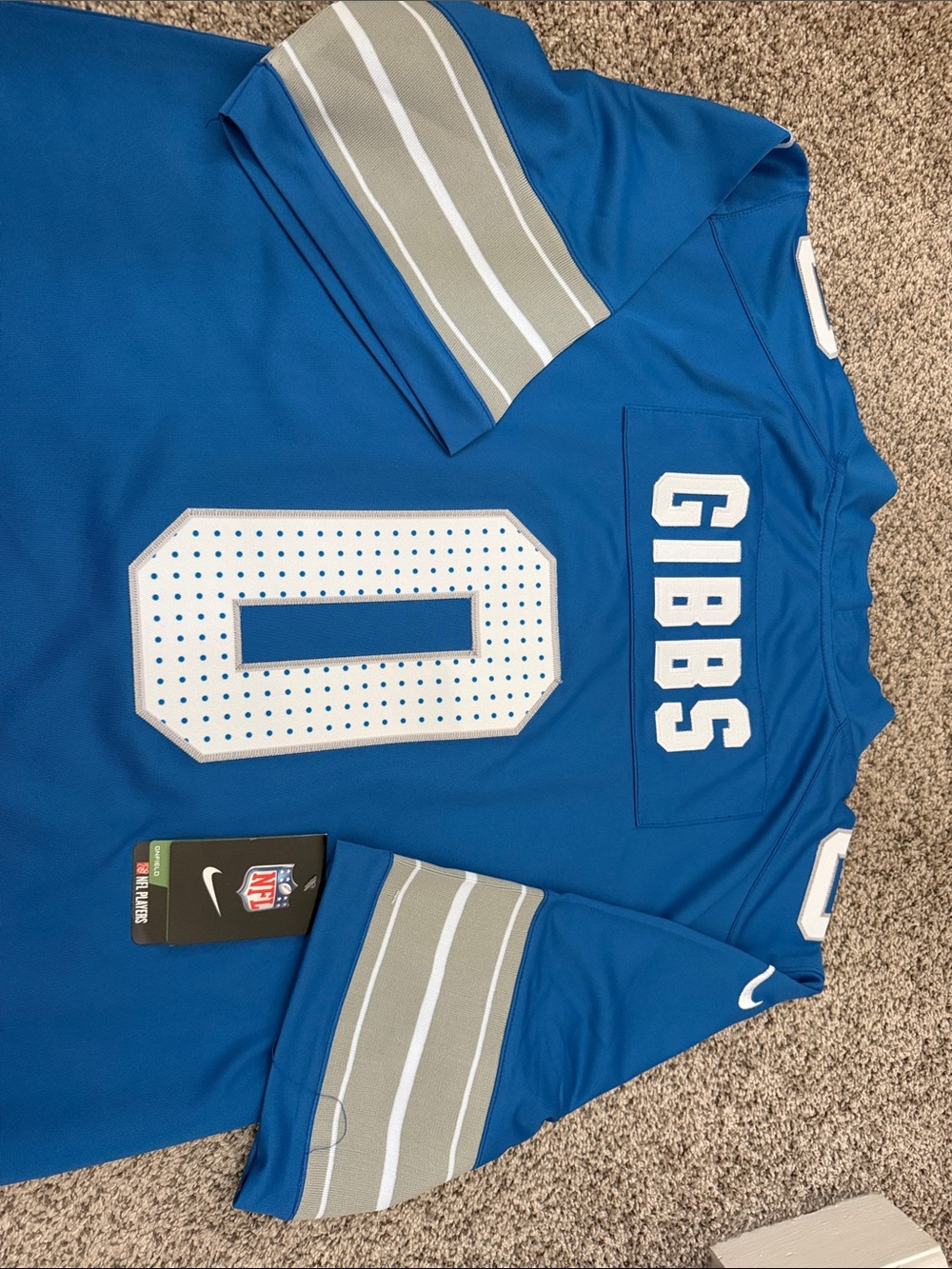 LIONS Gibbs- NFL Football Jersey